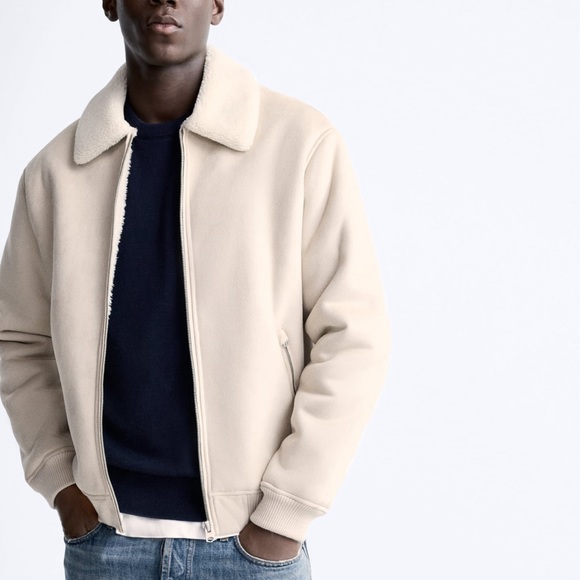 FAUX SUEDE JACKET - Picture 5 of 11